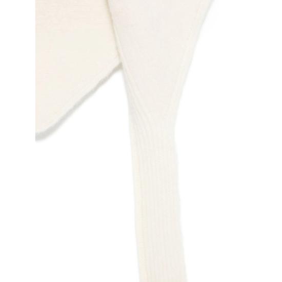 25FW 자크뮈스 르 샤를 그로 그레인 숄  ACU00669AK00227110 WHITE DOM - JACQUEMUS