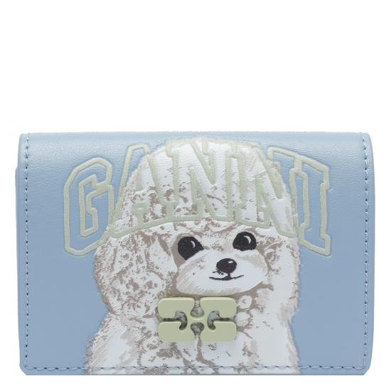 25FW 가니 명함지갑 A6777326 SOFT CHAMBRAY DOM