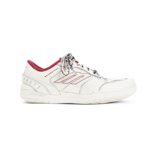 25FW 발렌시아가 햄튼스 미디움 원 아웃 스니커즈 841763WCURS 9960 WHITE