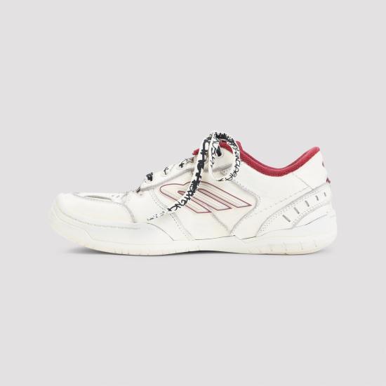 25FW 발렌시아가 햄튼스 미디움 원 아웃 스니커즈 841763WCURS 9960 WHITE - BALENCIAGA