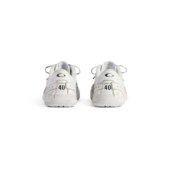25FW 발렌시아가 햄튼스 미디움 원 아웃 스니커즈 841763WCURS 9000 WHITE - BALENCIAGA