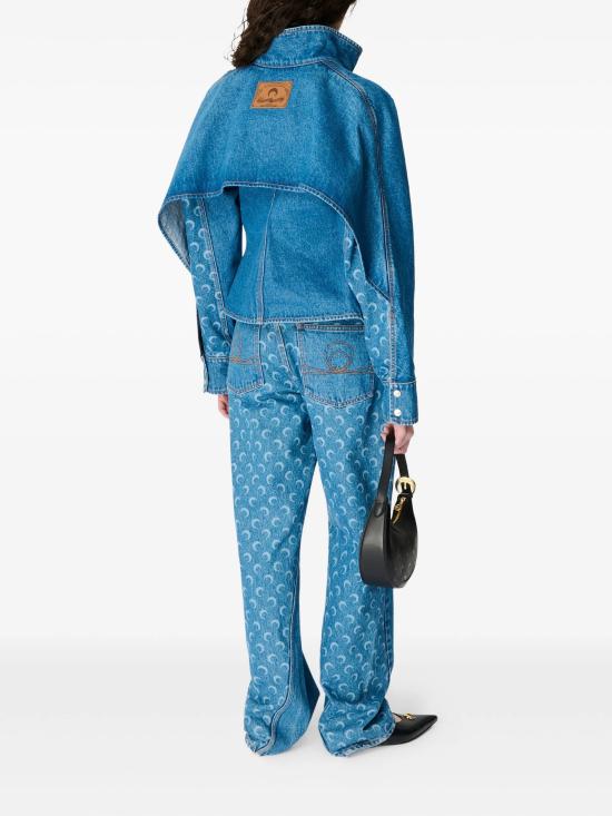 25FW 마린세르 스트레이트 팬츠 WPA169ACDEN0002BL05 BLUE - MARINE SERRE