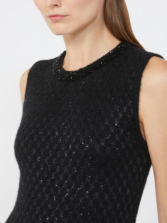 25FW 막스마라 스튜디오 미디 원피스 2526326024600006 BLACK - MAX MARA STUDIO