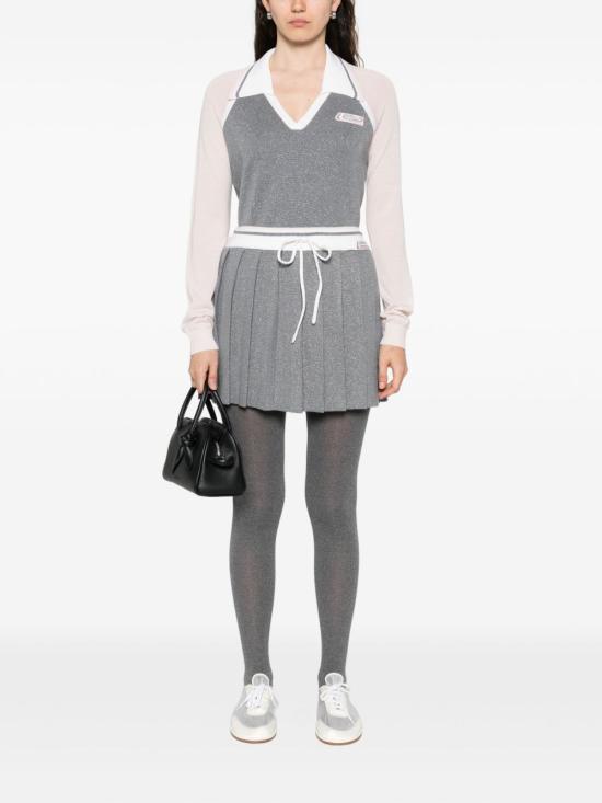 25FW 카사블랑카 스커트 WAW25KW108401 GREY - CASABLANCA