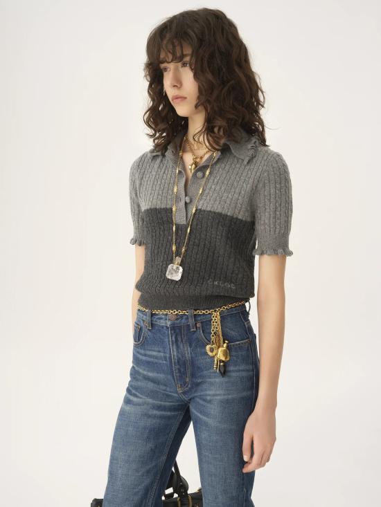 25FW 끌로에 스웨터 CH25WMP41570051 GREY - CHLOE