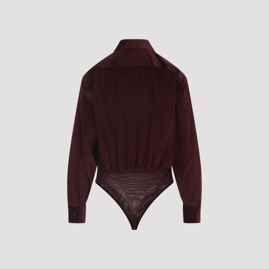 25FW 막스마라 셔츠 2521116033600 006 RED - MAX MARA