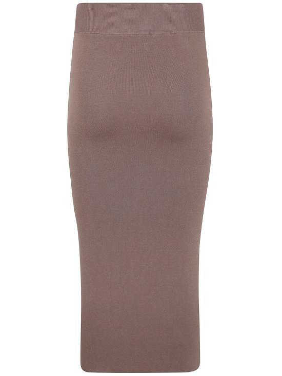 25FW 엔타이어 스튜디오 미디 스커트 UNW2511074TN BROWN - ENTIRE STUDIOS