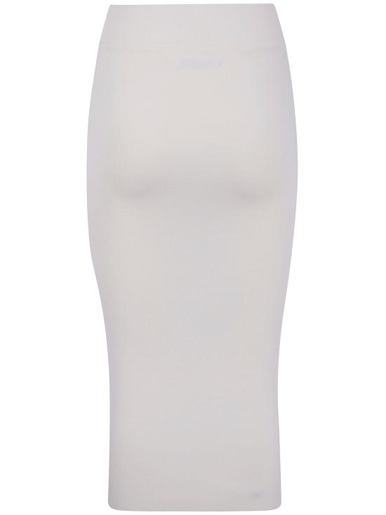 25FW 엔타이어 스튜디오 미디 스커트 UNW2511074OW WHITE - ENTIRE STUDIOS