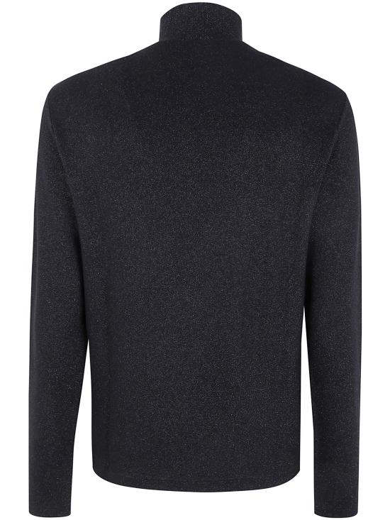 25FW 엠포리오 아르마니 스웨터 EM003990AF20984 FC067 BLACK - EMPORIO ARMANI