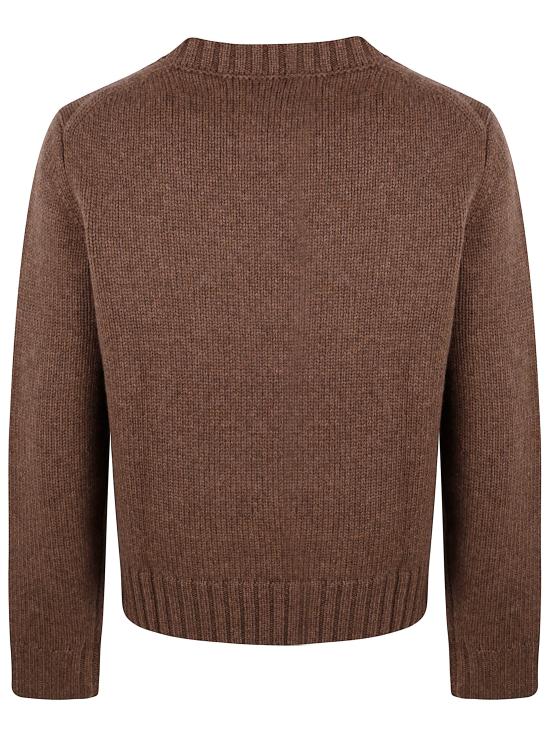 25FW 스튜디오 니콜슨 스웨터 CREESNM1395 CARAMEL BROWN - STUDIO NICHOLSON