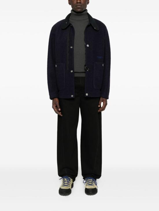 25FW 스톤 아일랜드 5100052 풀 립 RWS 울 터틀넥 스웨터 K2S155100052S00C2V0062 LEAD GRAY DOM - STONE ISLAND