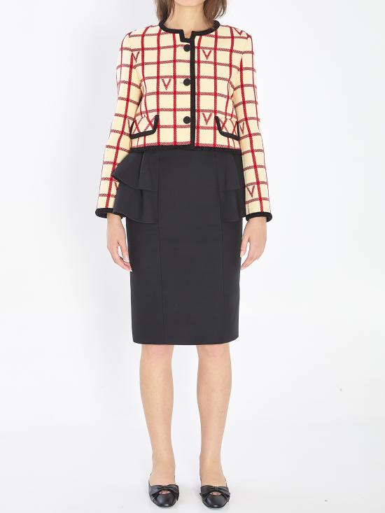 25FW 발렌티노 가라바니 자켓 7B3CE4K09JN BRS WHITE - VALENTINO GARAVANI