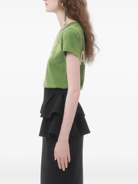 25FW 발렌티노 가라바니 반팔 티셔츠 7B3MG24Y9GL AKM GREEN - VALENTINO GARAVANI