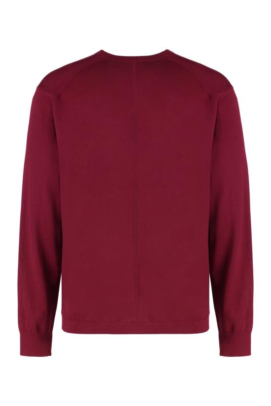 25FW 캘빈클라인 스웨터 LV04LB305GVAQ Burgundy - CALVIN KLEIN