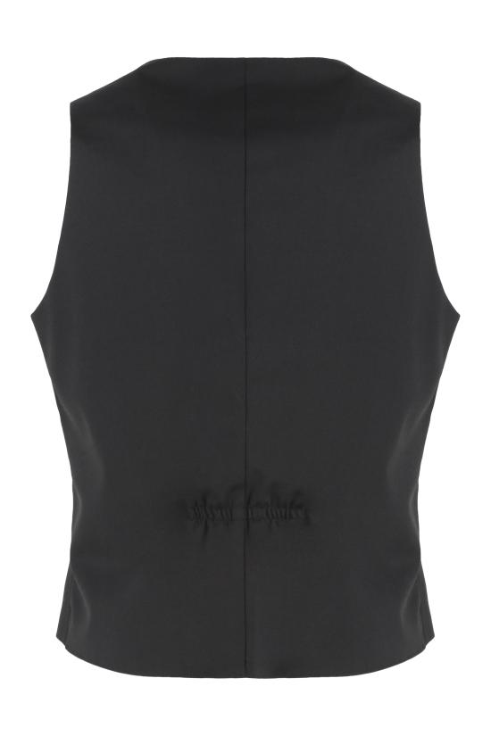 25FW 딸리아토레 베스트 GAELLE150166UN1150 black - TAGLIATORE