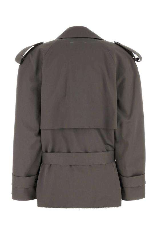 25FW MM6 메종마르지엘라 트렌치 코트 S62AN0154S54452 810 GREY - MM6 MAISON MARGIELA