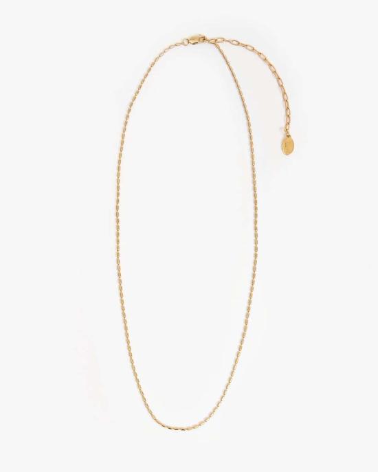  클레어 브이 목걸이/팬던트 클레어 V. 배럴 체인 목걸이 18인치 목걸이 - CLEARE V.