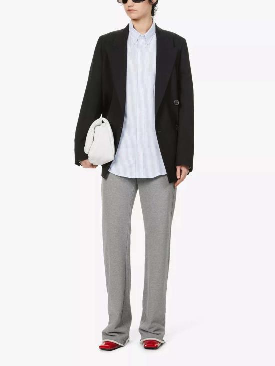  The Academy New York 긴팔 셔츠 아카데미 뉴욕 코튼 실크 스트라이프