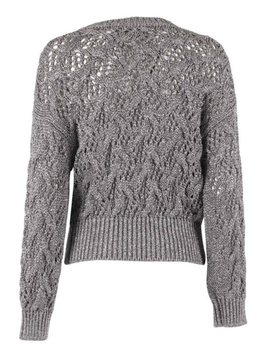 25FW 막스마라 스튜디오 스웨터 2526366141600 002 GRIGIO MEDIO 242138 GRAY - MAX MARA STUDIO