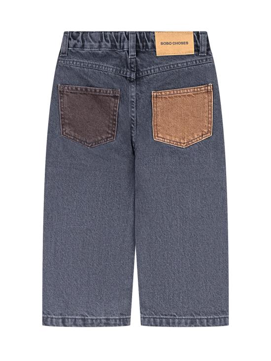 25FW [키즈] 보보쇼즈 진 B225AC078 MULTICOLORE - BOBO CHOSES