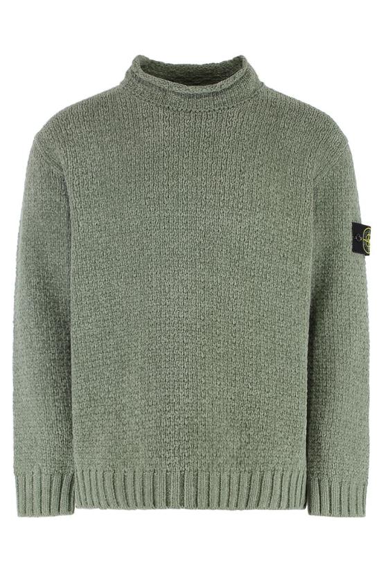 25FW 스톤 아일랜드 스웨터 5100019S00N5 V0055 GREEN