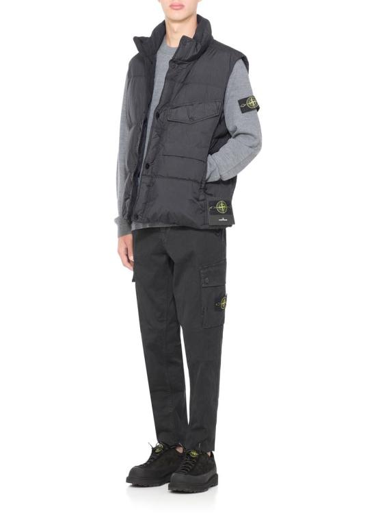 25FW 스톤 아일랜드 슬림 핏 카고 팬츠 K2S15 3100034S00L1V0129 Black - STONE ISLAND