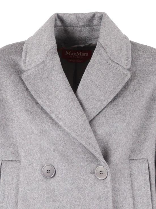 25FW 막스마라 스튜디오 코트 2526086051600 011 GRIGIO MEDIO 242093 GRAY - MAX MARA STUDIO