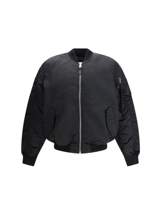 25FW 알파 봄버 자켓 146115UVNEWMA1 319353 Black