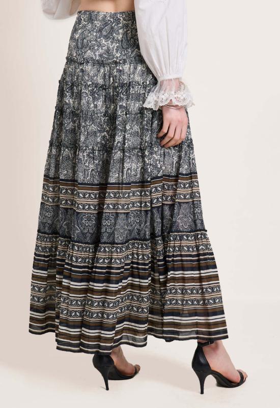  스칼렛 파피스 롱 스커트 스칼렛 포피스 드리프트 맥시 스커트 - SCARLETT POPPIES