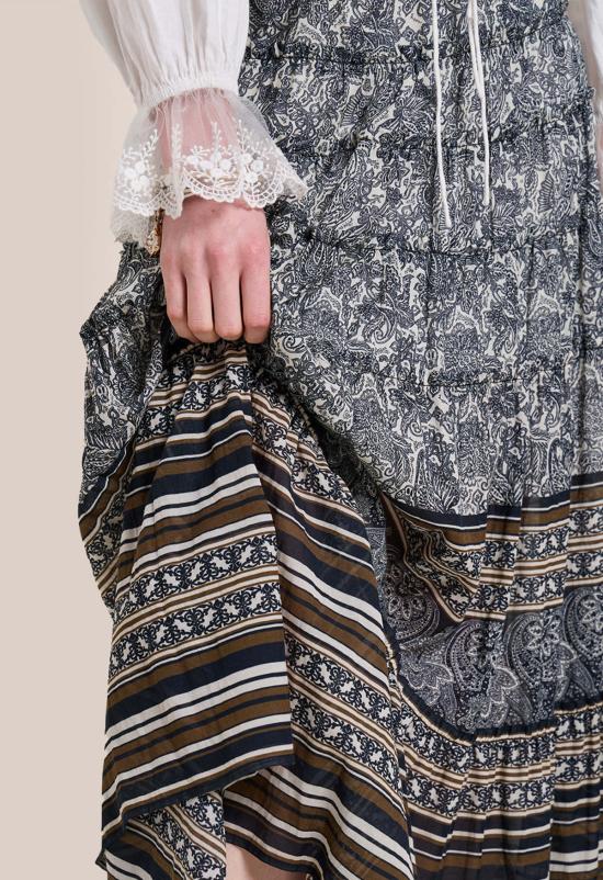  스칼렛 파피스 롱 스커트 스칼렛 포피스 드리프트 맥시 스커트 - SCARLETT POPPIES