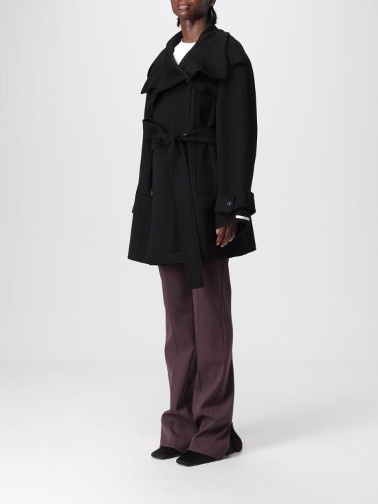 25FW 스포트막스 YOLE 울코트 2522016063600 013 Black - SPORTMAX