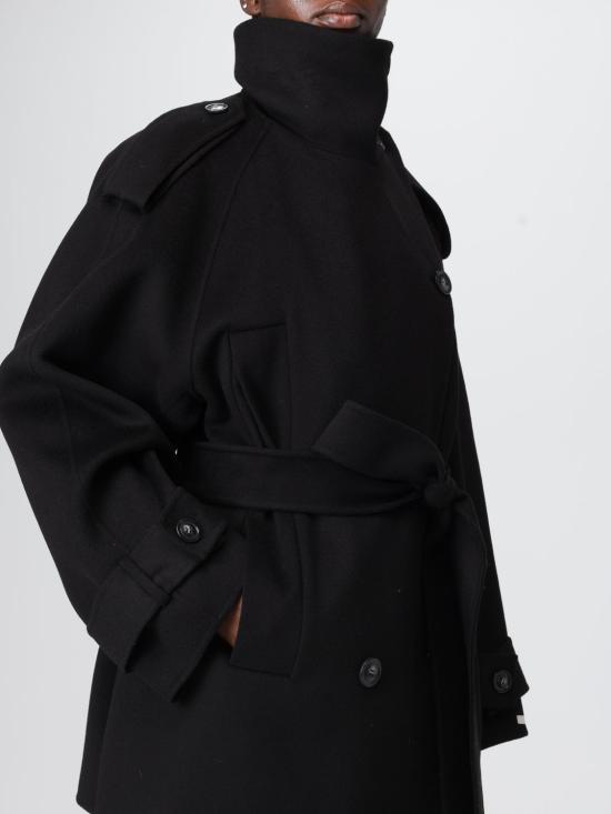 25FW 스포트막스 YOLE 울코트 2522016063600 013 Black - SPORTMAX