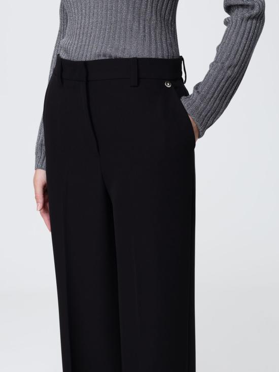 25FW 리우조 스트레이트 팬츠 CF5418T2200 22222 Black - LIU JO