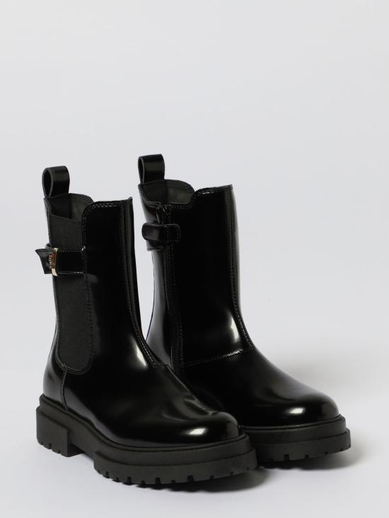 25FW [키즈] 타미힐피거 슈즈 T4A5340291453 999 Black - TOMMY HILFIGER