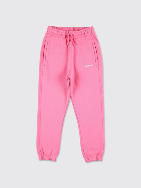 25FW [키즈] 오프화이트 트레이닝/조거 팬츠 OGCH001F25FLE003 3201 Fuchsia
