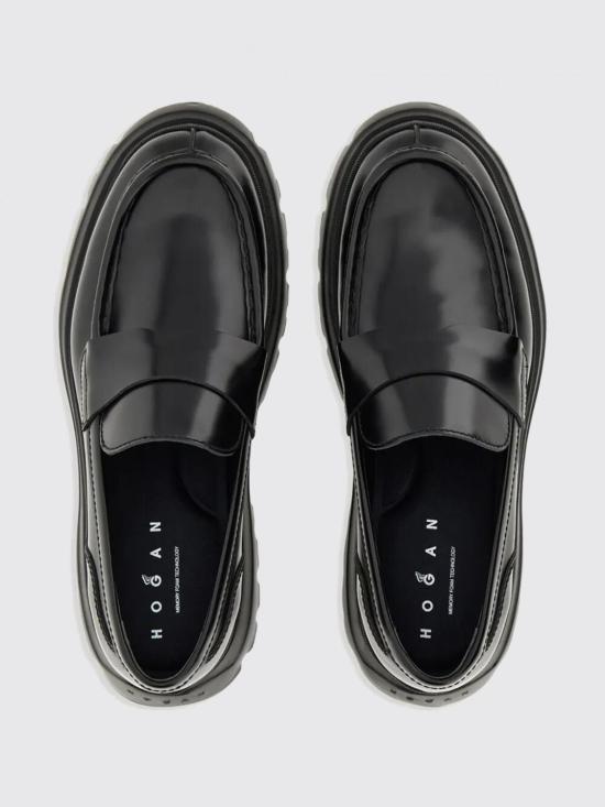 25FW 호간 로퍼 HXM6920FT30UDW B999 Black - HOGAN