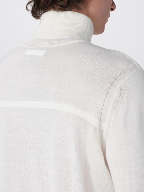 25FW 알마니 스웨터 XM000900AF11982 U0009 White - ARMANI