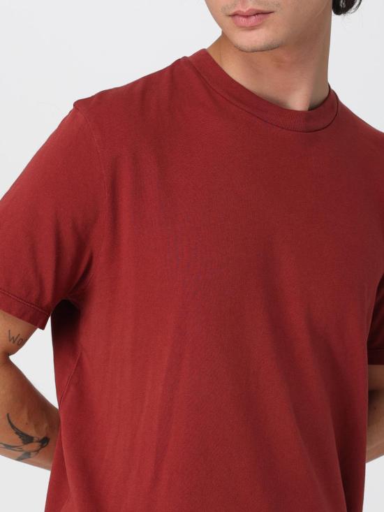 25FW 아워레가시 반팔 티셔츠 M4256BB BURNT BRIC Red - OUR LEGACY