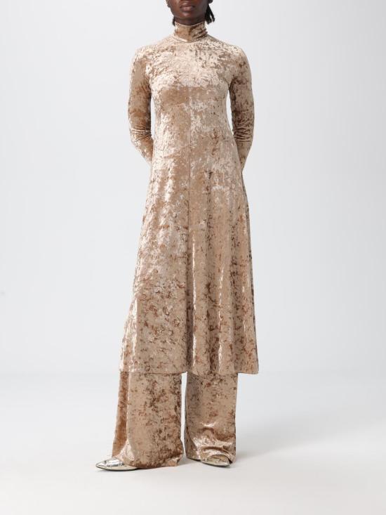 25FW 포르테포르테 롱 원피스 14103MYDRESS 1517 Brown - FORTE FORTE