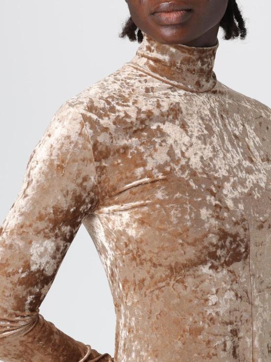 25FW 포르테포르테 롱 원피스 14103MYDRESS 1517 Brown - FORTE FORTE