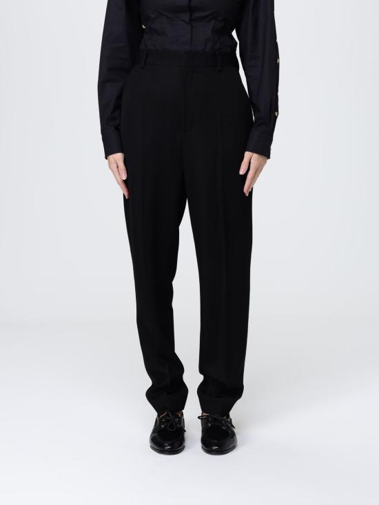 25FW 모스키노 스트레이트 팬츠 03035437 0555 Black