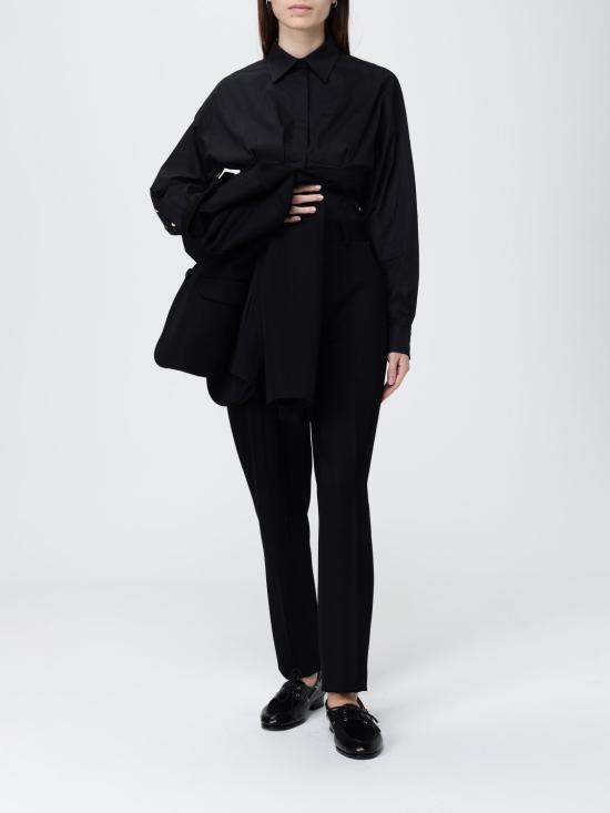 25FW 모스키노 셔츠 02135455 3555 Black - MOSCHINO