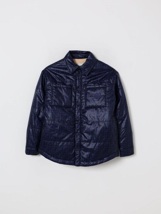 25FW [키즈] 펜디 캐주얼 자켓 JUA247AUKR F1I11 Blue