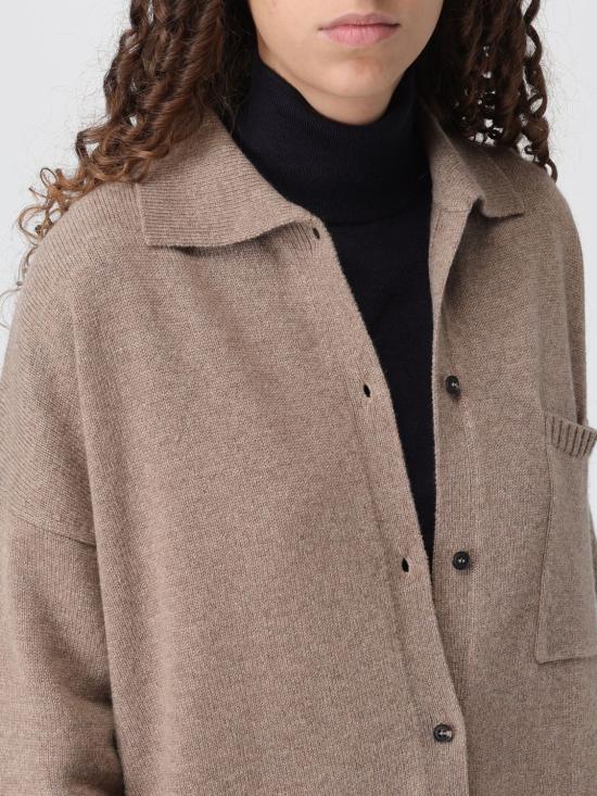 25FW 막스마라 버튼업 캐시미어 가디건 2521346012600 002 Brown - MAX MARA