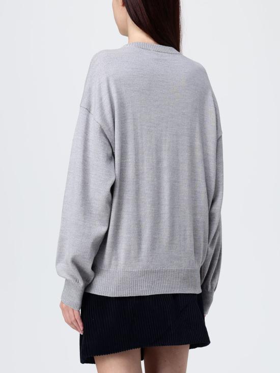 25FW 모스키노 스웨터 09305401 2486 Grey - MOSCHINO