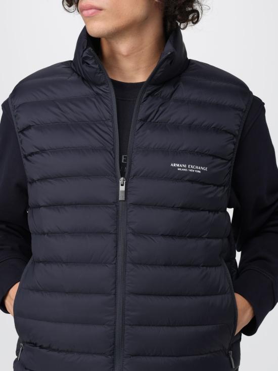 25FW 알마니 베스트 XM001576AF16927 UB101 Blue - ARMANI