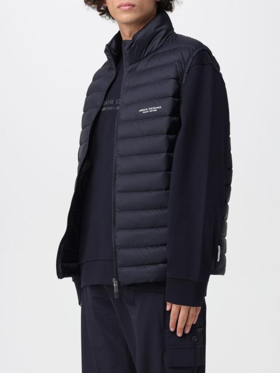 25FW 알마니 베스트 XM001576AF16927 UB101 Blue - ARMANI