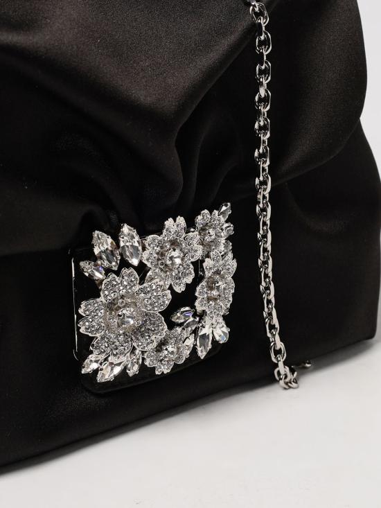 25FW 로저비비에 숄더백 RBWANVC0100RS0 B999 Black - ROGER VIVIER