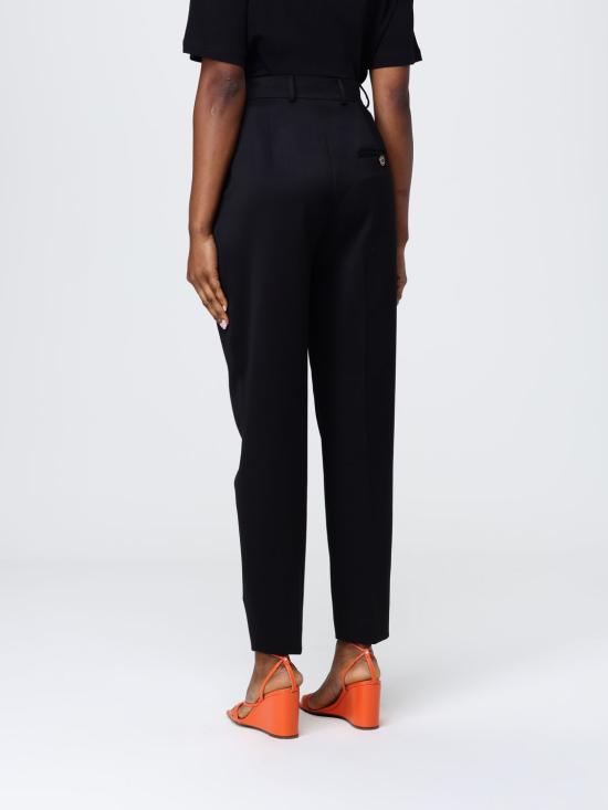 25FW 모스키노 스트레이트 팬츠 03015419 0555 Black - MOSCHINO