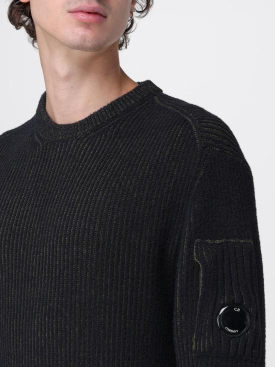 25FW 씨피 컴퍼니 스웨터 19CMKN307A006170A 652 Green - C.P. COMPANY